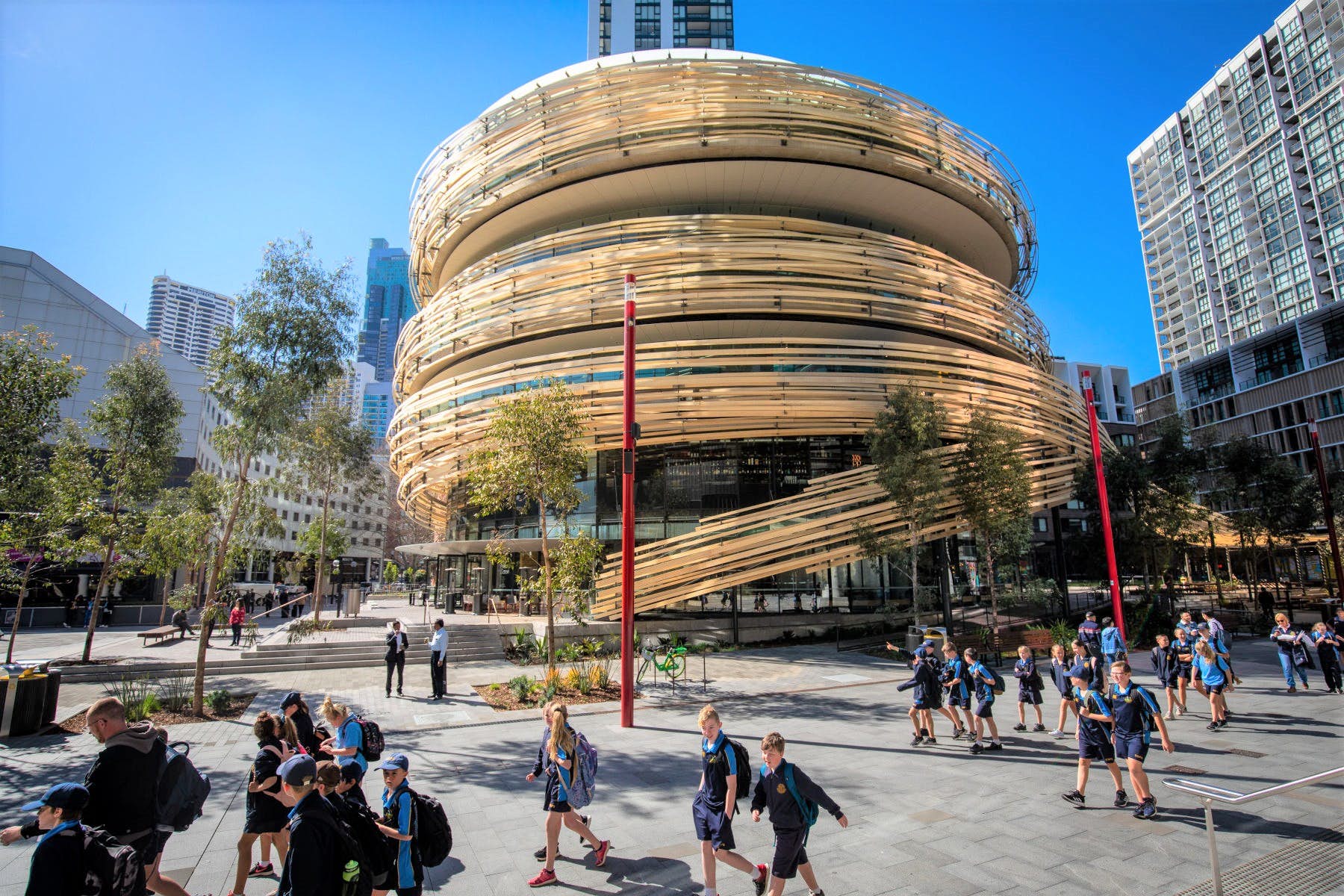 Kengo Kuma’s The Exchange in Australia